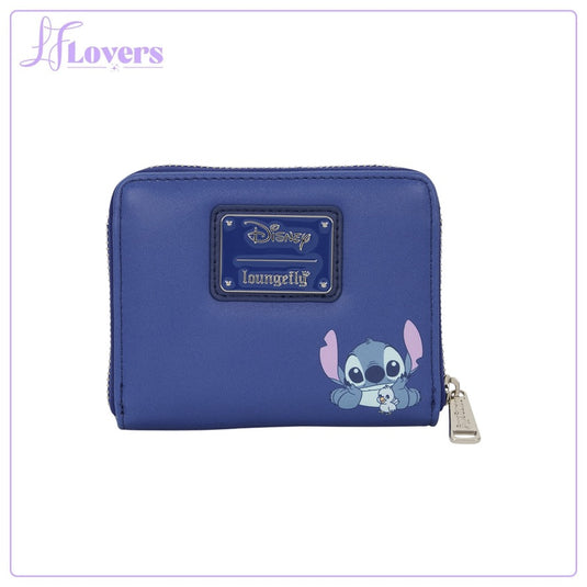 Loungefly Disney Lilo And Stitch Animal Sitting On Rock With Bird Zip Around Wallet - PRE ORDER - LF Lovers