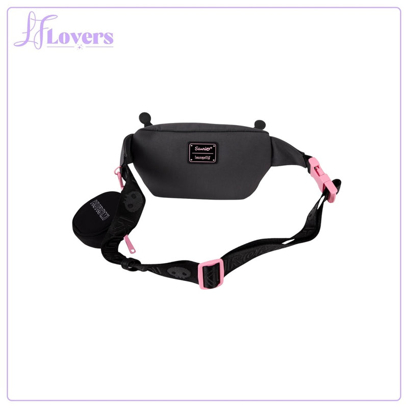 Load image into Gallery viewer, Loungefly Sanrio Kuromi Belt Bag
