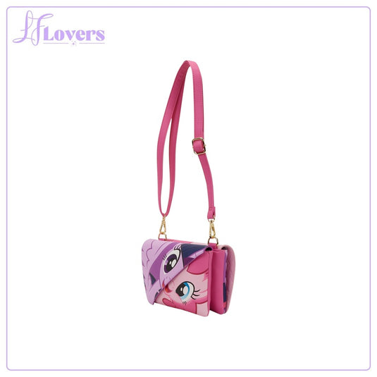 Loungefly My Little Pony Twilight Sparkle & Pinkie Pie Crossbody - PRE ORDER - LF Lovers