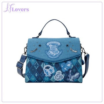 Loungefly Warner Brothers Harry Potter Denim Crossbody - PRE ORDER