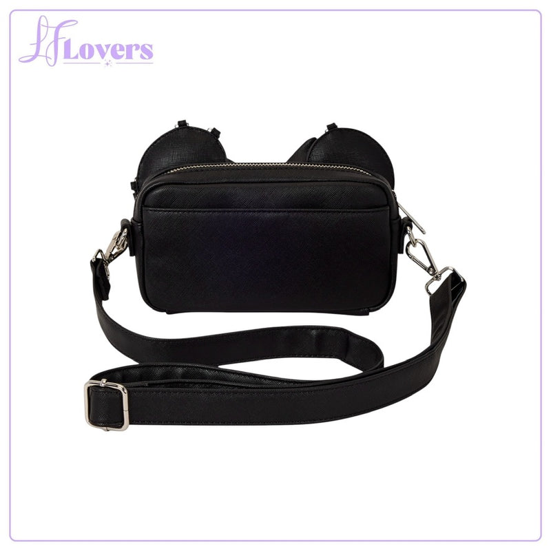 Load image into Gallery viewer, Loungefly Disney Minnie Mouse Studs &amp; Chains Sling Crossbody Bag - Preorder

