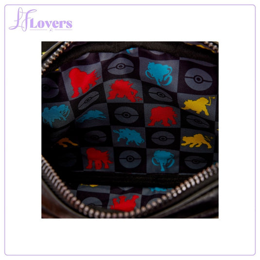 Loungefly Pokémon Legendary Beasts Sling Crossbody Bag with Coin Bag - PRE ORDER