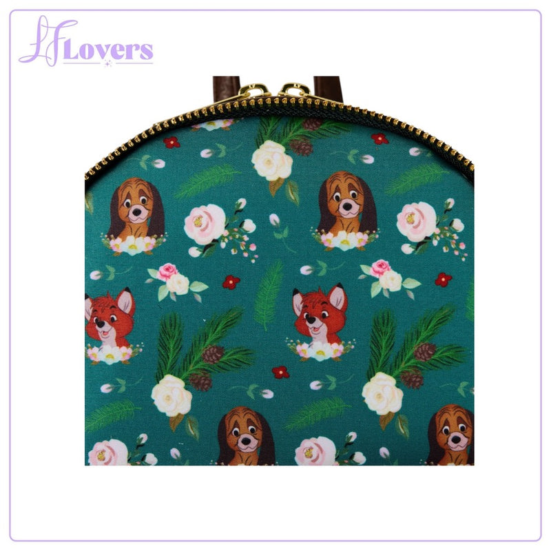 Load image into Gallery viewer, Loungefly Disney The Fox And The Hound Mini Backpack
