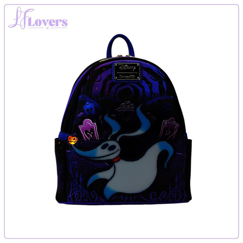 Load image into Gallery viewer, Loungefly Disney Nightmare Before Christmas Zero Mini Backpack - LF Lovers
