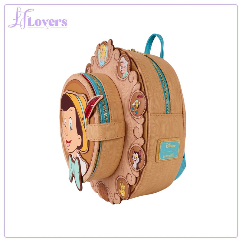 Load image into Gallery viewer, Loungefly Disney Pinocchio Cameo Mini Backpack - PRE ORDER
