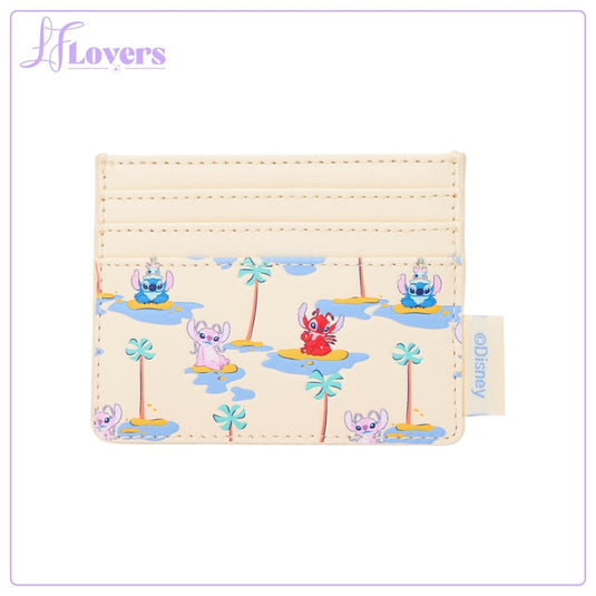 Loungefly Disney Lilo & Stitch Stitch, Angel, & Leroy Card Holder - PRE ORDER