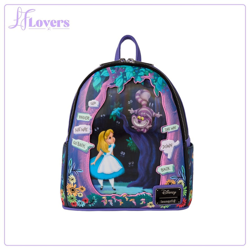Load image into Gallery viewer, Loungefly Disney Alice In Wonderland Mini Backpack - PRE ORDER - LF Lovers
