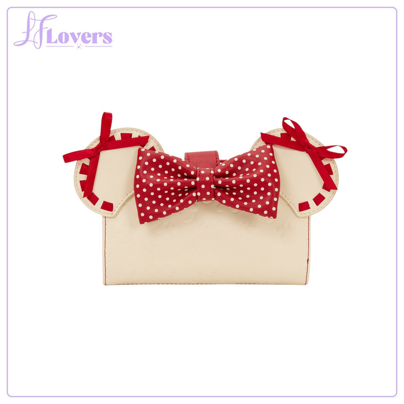 Load image into Gallery viewer, Loungefly Disney Minnie Mouse Rock The Dots Wallet - PRE ORDER
