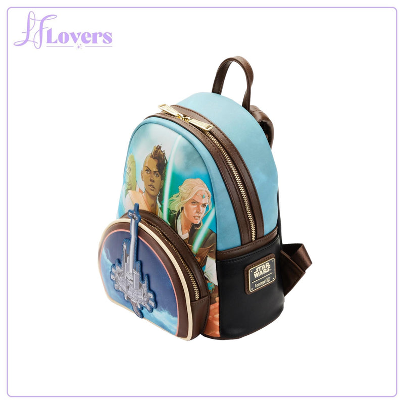Load image into Gallery viewer, Loungefly Star Wars The High Republic Comic Cover Mini Backpack - LF Lovers
