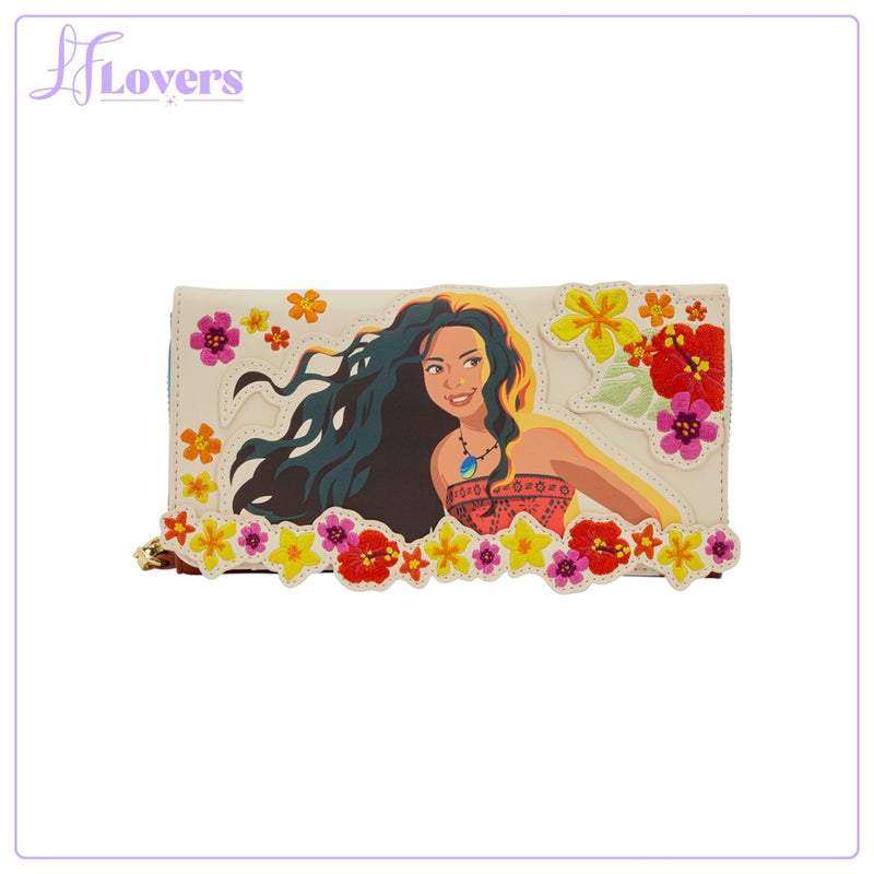 Load image into Gallery viewer, Loungefly Disney Moana Live Action Zip Around Wallet - PRE ORDER

