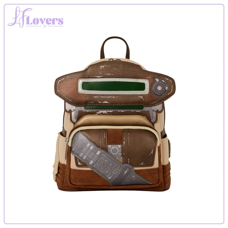 Load image into Gallery viewer, Loungefly Star Wars Boushh Disguise Cosplay Mini Backpack - Preorder
