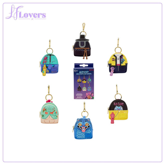 K-Pop Demon Hunters Mystery Mini Backpack Keychain Charm