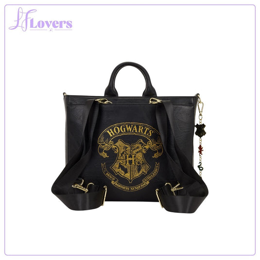 Loungefly Warner Brothers Harry Potter Hogwarts Letter Convertible Backpack And Tote Bag - LF Lovers