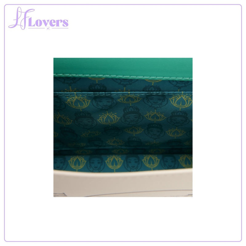 Load image into Gallery viewer, Loungefly Disney Princess Tiana Recipe Book Crossbody - LF Lovers
