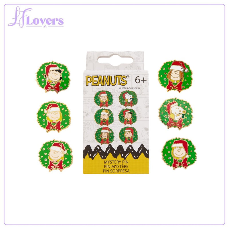Load image into Gallery viewer, Loungefly Peanuts Snoopy And Friends Holiday Mystery Box Pins - PRE ORDER
