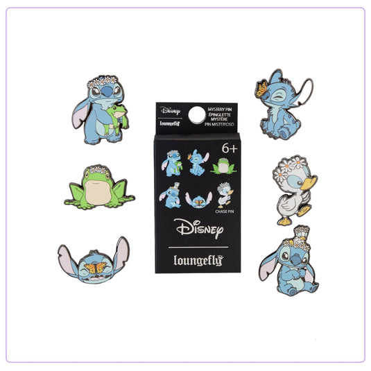 Loungefly Disney Lilo And Stitch Springtime Stitch 6 Piece Mystery Box Pin - PRE ORDER - LF Lovers