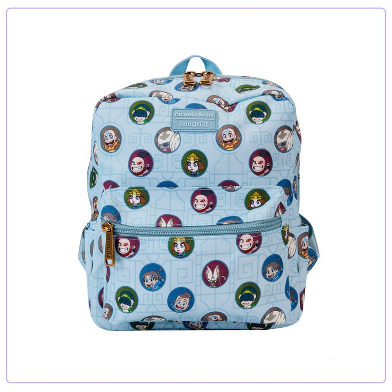 Load image into Gallery viewer, Loungefly Nickelodeon Avatar The Last Airbender AOP Square Nylon Mini Backpack - PRE ORDER - LF Lovers
