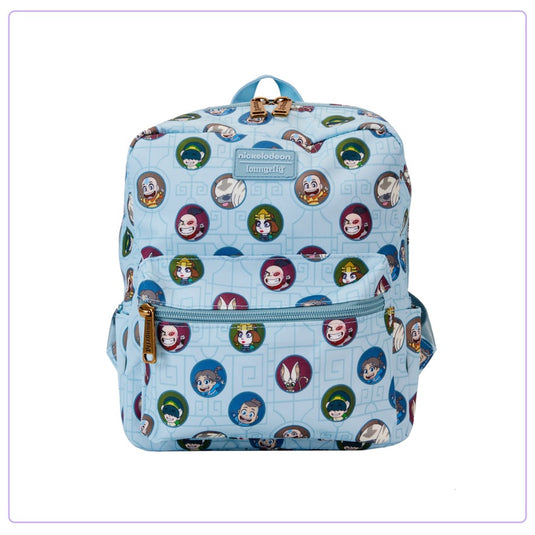 Loungefly Nickelodeon Avatar The Last Airbender AOP Square Nylon Mini Backpack - PRE ORDER - LF Lovers