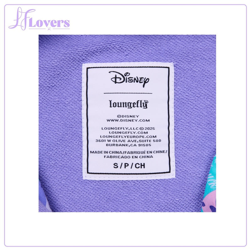Load image into Gallery viewer, Loungefly Disney Daisy Duck 85th Anniversary Unisex Hoodie - PRE ORDER
