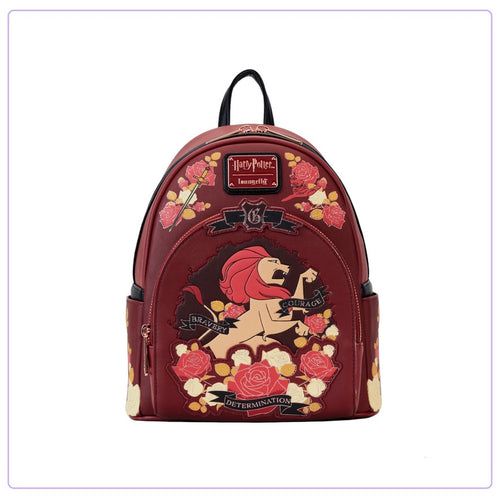 Loungefly Warner Brothers Harry Potter Gryffindor House Tattoo Mini Backpack - PRE ORDER - LF Lovers
