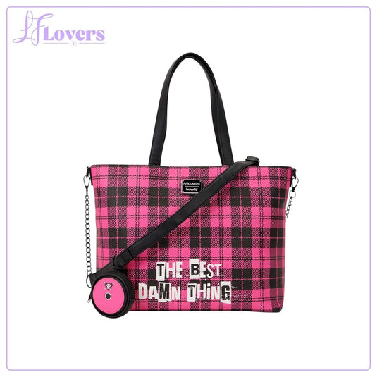 Loungefly Avril Lavigne Tote Bag With Coin Bag - PRE ORDER