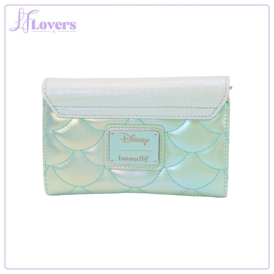 Loungefly Disney The Little Mermaid Iridescent Pearl Flap Wallet - PRE ORDER - LF Lovers
