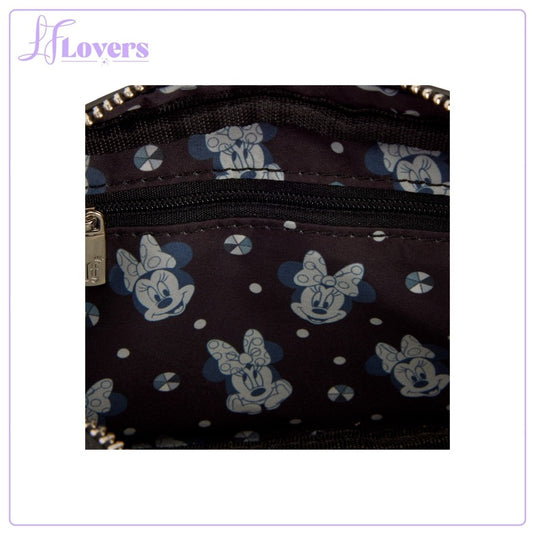 Loungefly Disney Minnie Mouse Studs & Chains Sling Crossbody Bag - Preorder