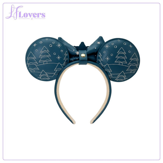 Loungefly Disney Mickey And Minnie Holiday Ear Headband - PRE ORDER