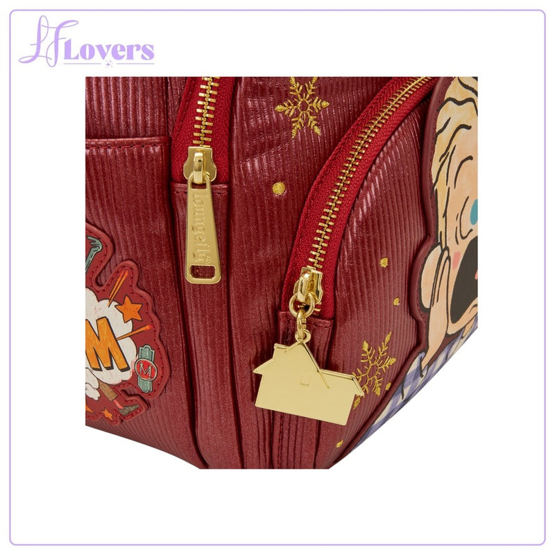 Load image into Gallery viewer, Loungefly Twentieth Century Studios Home Alone Triple Pocket Mid Size Backpack - PRE ORDER
