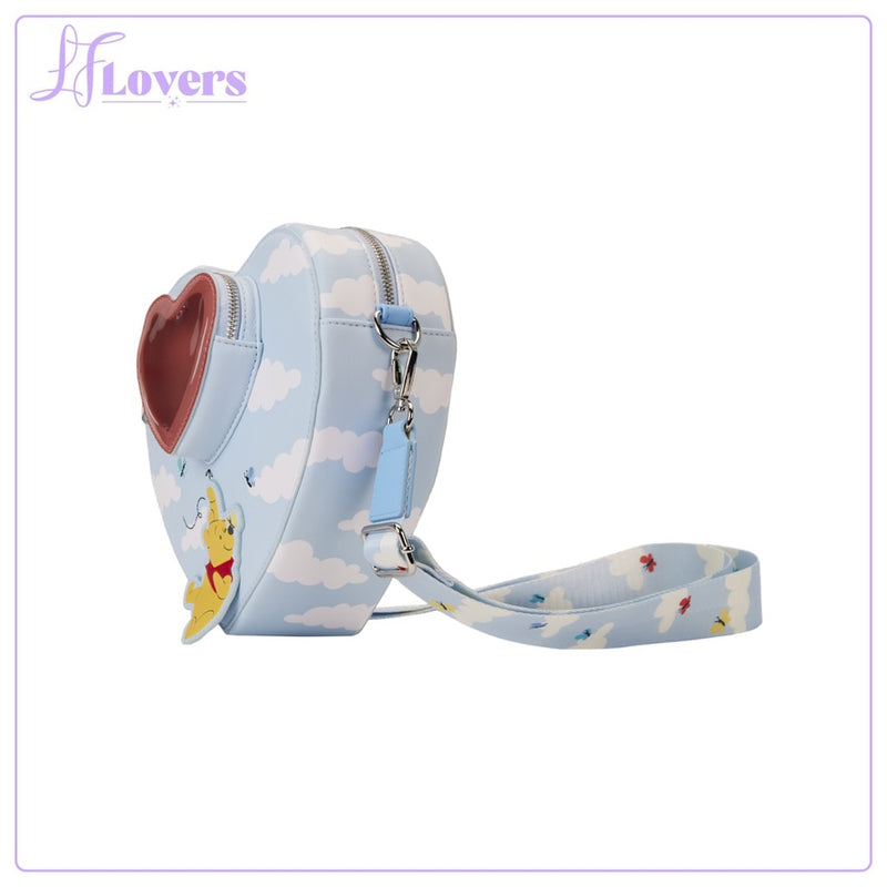 Load image into Gallery viewer, Loungefly Disney Winnie The Pooh Balloons Heart Crossbody - LF Lovers
