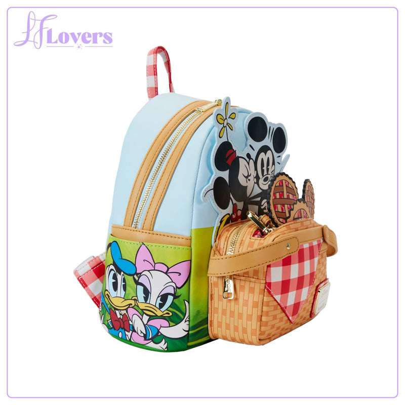 Load image into Gallery viewer, Loungefly Disney Mickey And Friends Picnic Mini Backpack - PRE ORDER - LF Lovers
