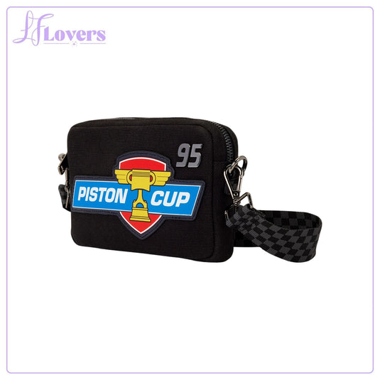 Loungefly Disney Pixar Cars 20th Anniversary Piston Cup Sling Crossbody Bag - Preorder