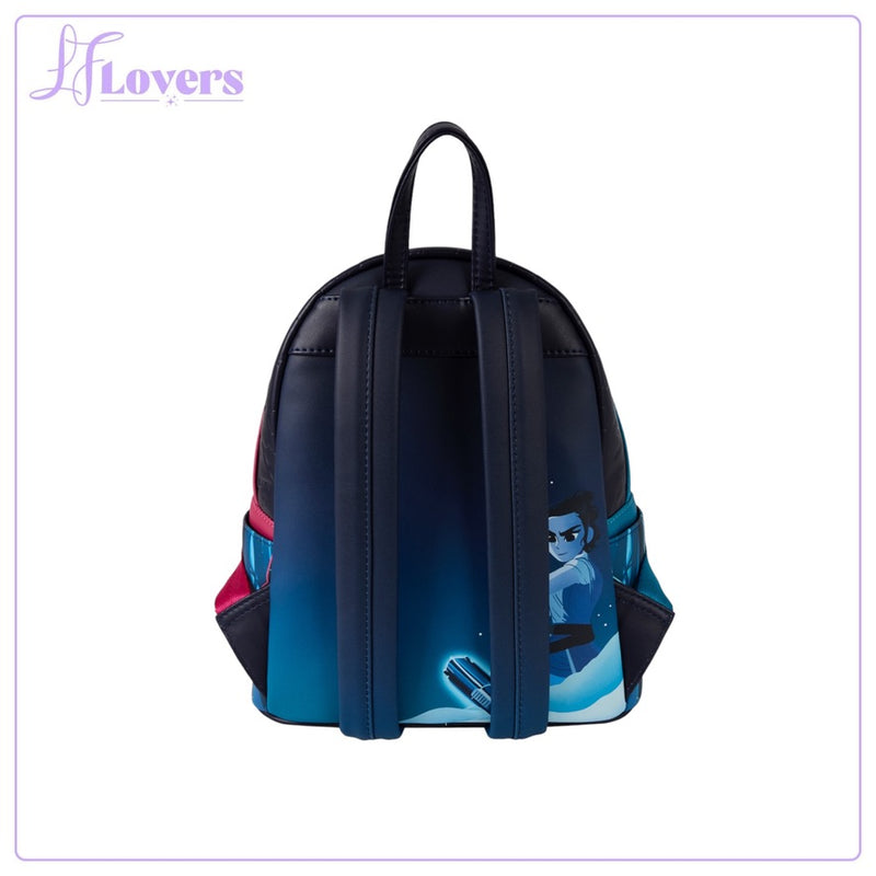 Load image into Gallery viewer, Loungefly Star Wars The Force Awakens Mini Backpack
