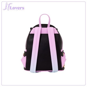 Load image into Gallery viewer, Loungefly Sanrio Badtz-Maru Pumpkin Cosplay Mini Backpack - Pre Order
