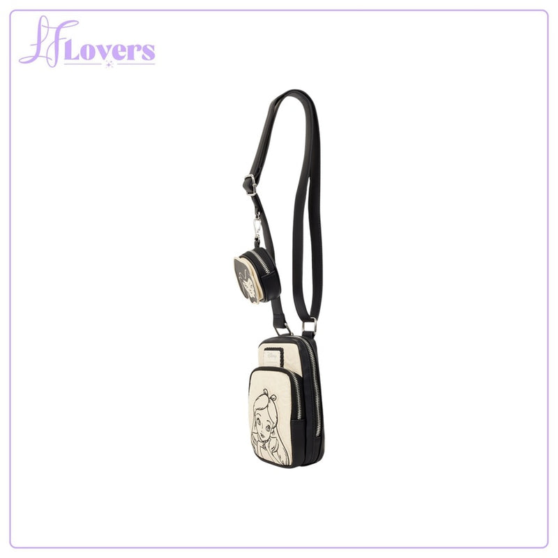Load image into Gallery viewer, Loungefly Disney Alice in Wonderland Sling Crossbody Bag - LF Lovers
