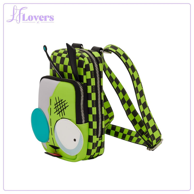 Load image into Gallery viewer, Loungefly Nickelodeon Invader Zim Gir Cellphone Crossbody - LF Lovers
