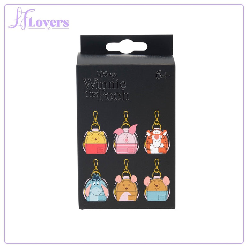 Load image into Gallery viewer, Loungefly Disney Winnie The Pooh Mystery Box Mini Backpacks Bag Charm - LF Lovers
