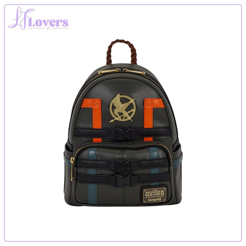 Load image into Gallery viewer, Loungefly Lionsgate The Hunger Games Katniss Everdeen Cosplay Mini Backpack - Preorder - LF Lovers
