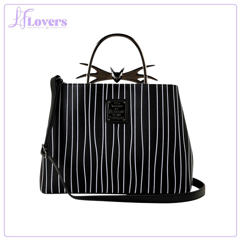 Load image into Gallery viewer, Loungefly Disney NBC Jack Skellington Handbag - PRE ORDER - LF Lovers
