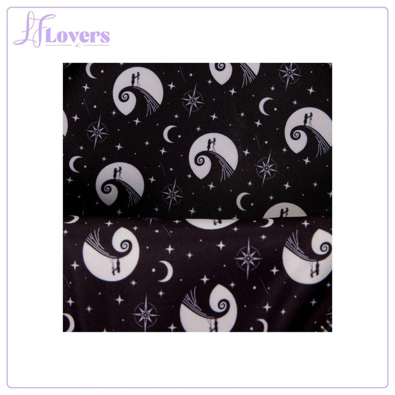 Load image into Gallery viewer, Loungefly Disney Jack Skellington &amp; Sally Night Sky Mini Backpack
