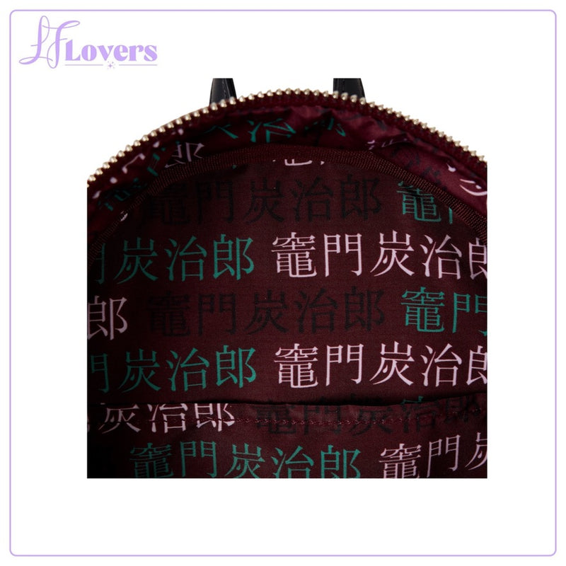 Load image into Gallery viewer, Loungefly Aniplex Demon Slayer Tanjiro Kamado Cosplay Mini Backpack - PRE ORDER
