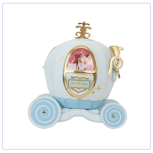 Stitch Shoppe Cinderella Exclusive Pumpkin Carriage Figural Crossbody Bag - LF Lovers
