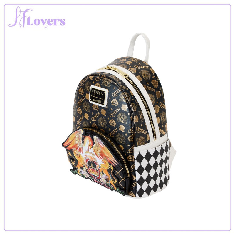 Loungefly Queen Logo Crest Mini Backpack PRE ORDER LF Lovers