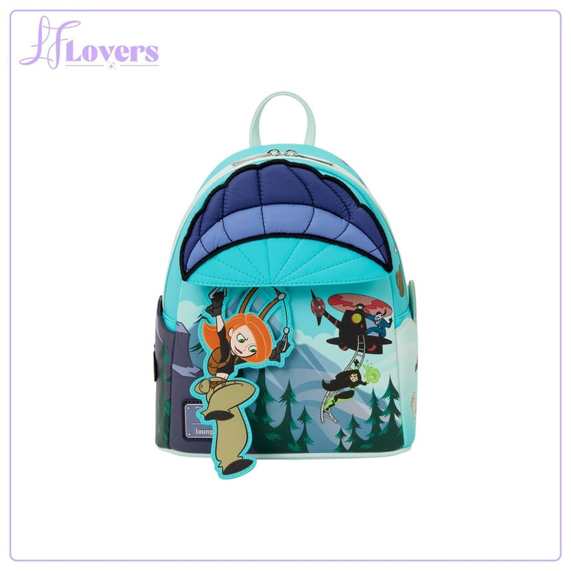Load image into Gallery viewer, Loungefly Disney Kim Possible Paragliding Mini Backpack - LF Lovers
