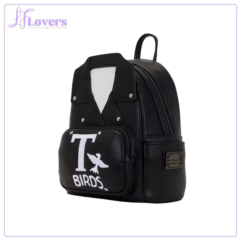 Load image into Gallery viewer, Loungefly Paramount Grease T-Birds Cosplay Mini Backpack - PRE ORDER
