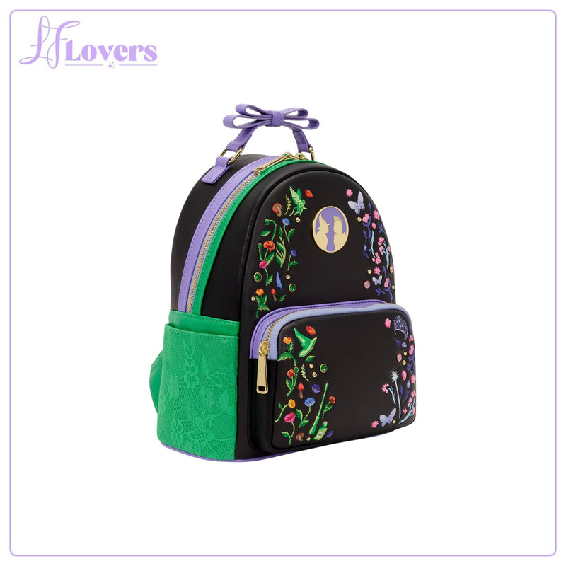 Load image into Gallery viewer, Loungefly Universal Wicked Floral And Lace Mini Backpack - Pre Order - LF Lovers
