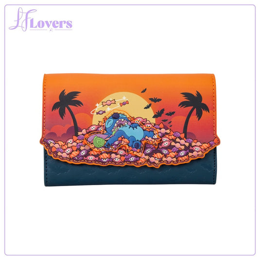 Loungefly Disney Stitch Halloween Candy Wallet - Preorder