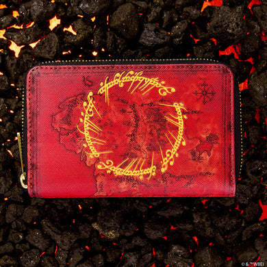 Loungefly Warner Brothers Lord of The Rings The One Ring Zip around Wallet - PRE ORDER - LF Lovers
