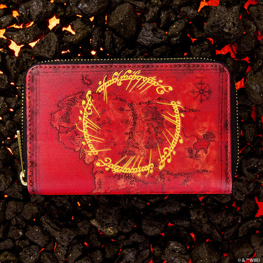 Loungefly Warner Brothers Lord of The Rings The One Ring Zip around Wallet - PRE ORDER - LF Lovers