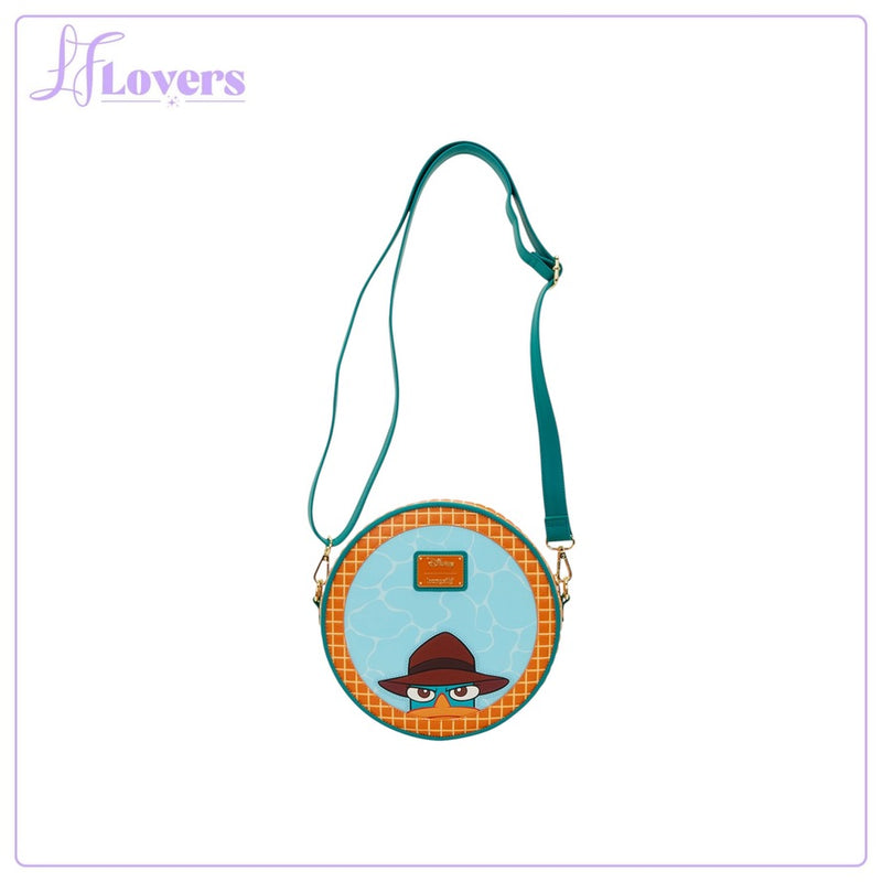 Load image into Gallery viewer, Loungefly Disney Phineas &amp; Ferb Perry The Platypus Pool Crossbody - LF Lovers
